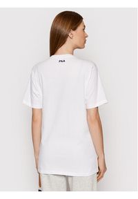 Fila T-Shirt Unisex Bellano FAU0067 Biały Regular Fit. Kolor: biały. Materiał: bawełna