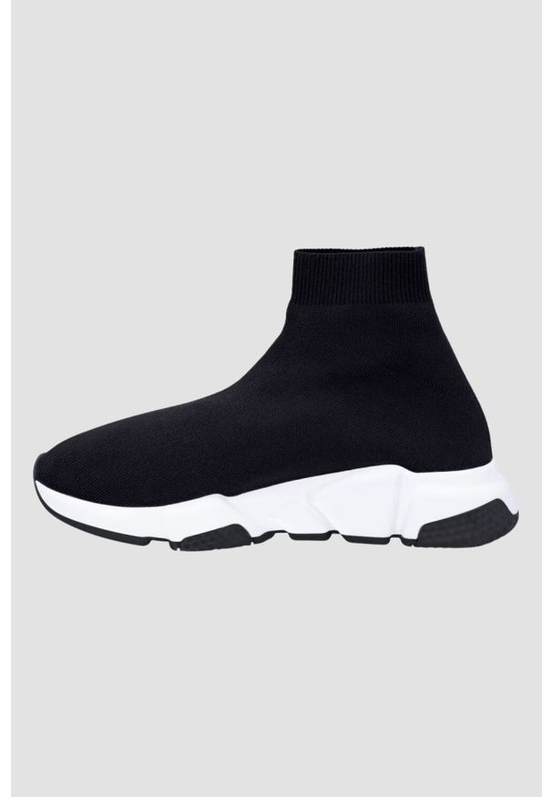 Balenciaga - BALENCIAGA Czarne buty SPEED LT GRAFFITI SNEAKERS. Kolor: czarny