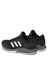 Adidas - adidas Buty Court Team Bounce M FZ2615 Czarny. Kolor: czarny. Materiał: materiał #5