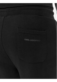 Karl Lagerfeld - KARL LAGERFELD Spodnie dresowe 705433 542941 Czarny Regular Fit. Kolor: czarny. Materiał: bawełna #5