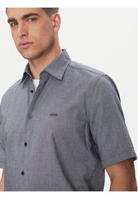 BOSS Koszula Rash_2 50537332 Granatowy Regular Fit. Kolor: niebieski. Materiał: bawełna #5