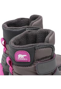 sorel - Sorel Śniegowce Whitney II Strap Wp NV3919 Szary. Kolor: szary. Materiał: materiał