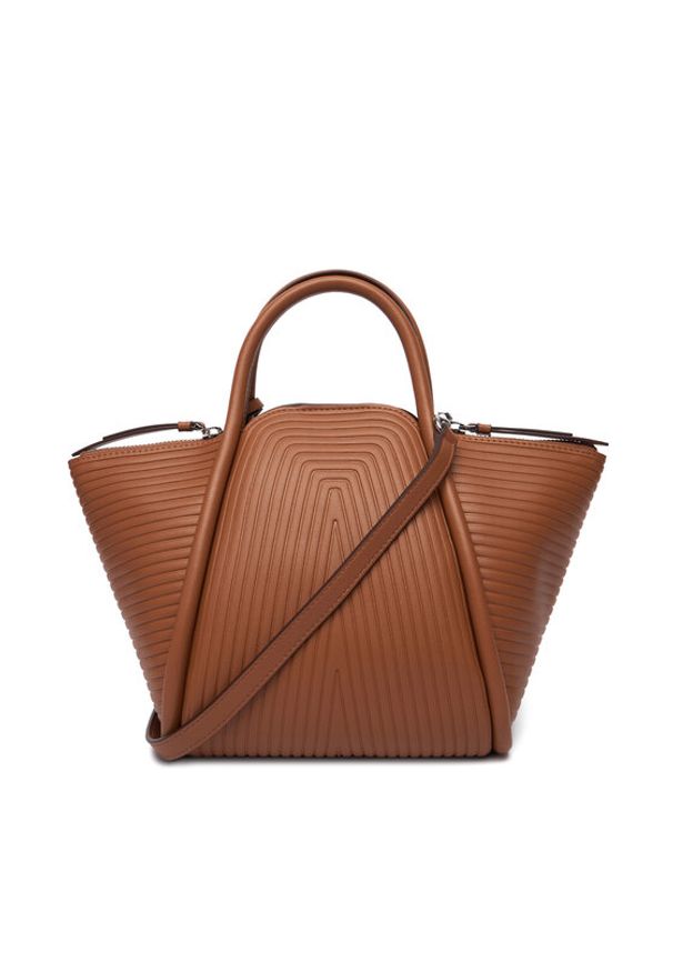 Karl Lagerfeld - KARL LAGERFELD Torebka B1W30044 Brązowy. Kolor: brązowy. Materiał: skórzane