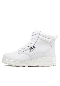 Fila Trapery Grunge II L Mid Wmn FFW0216.10004 Biały. Kolor: biały. Materiał: skóra #6