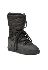 Inuikii Śniegowce Technical High 75205-105 Czarny. Kolor: czarny. Materiał: materiał #1