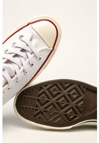 Converse tenisówki Chuck 70 damskie kolor biały. Nosek buta: okrągły. Zapięcie: sznurówki. Kolor: biały. Materiał: guma. Styl: klasyczny #3