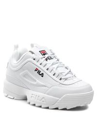 Fila Sneakersy Disruptor Teens FFT0029.10004 Biały. Kolor: biały. Materiał: skóra #6