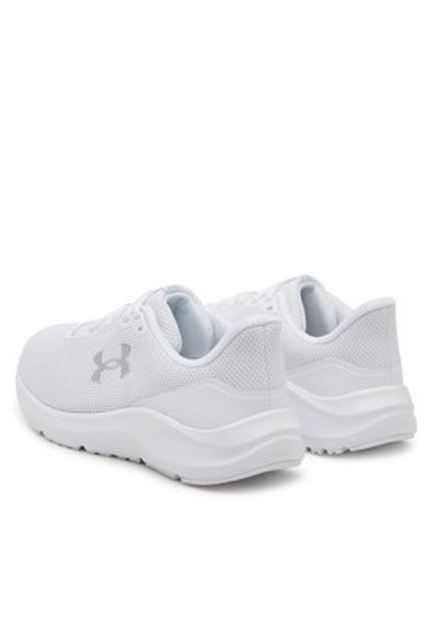Under Armour Buty do biegania Ua W Charged Pursuit 4 3028261 Biały. Kolor: biały. Materiał: materiał
