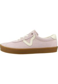 Tenisówki Vans Model Sport Low Kolor Rose. Kolor: różowy. Materiał: zamsz, tkanina. Styl: sportowy
