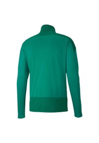 Kurtka Puma Teamgoal 23 Training 14 Zip Top, Mężczyźni. Kolor: zielony. Materiał: poliester, materiał. Sport: piłka nożna