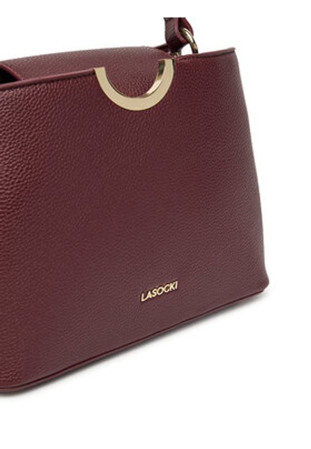 Lasocki Torebka MLS-E-056-05 Bordowy. Kolor: czerwony
