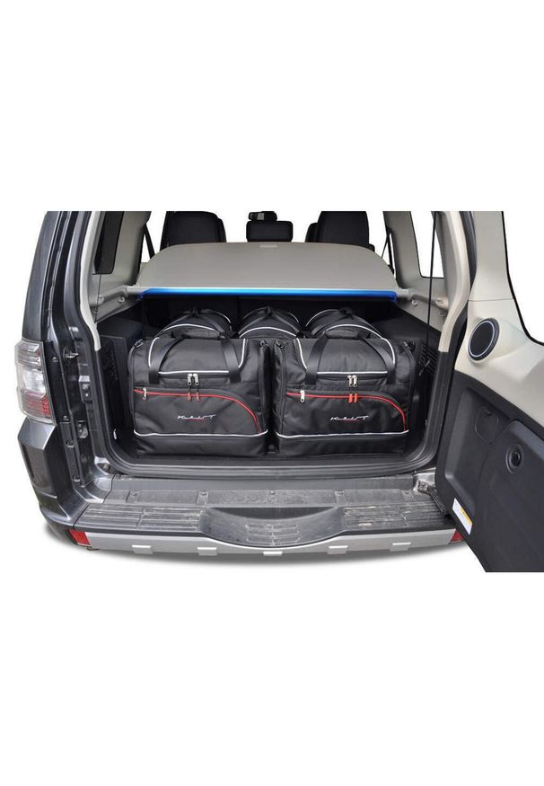 KJUST - Torby Do Bagażnika Mitsubishi Pajero 5 2006-2017 5Szt Kjust. Kolor: czarny. Styl: sportowy