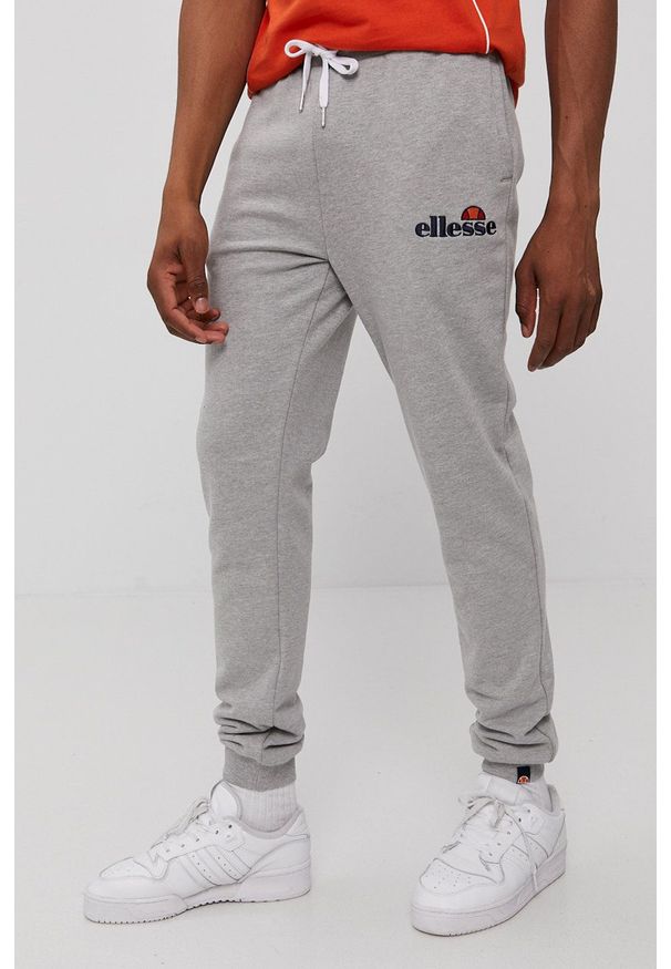 Ellesse - Spodnie. Okazja: na co dzień. Kolor: szary. Styl: casual