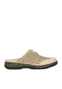 Klapki Rieker. Kolor: beżowy #1