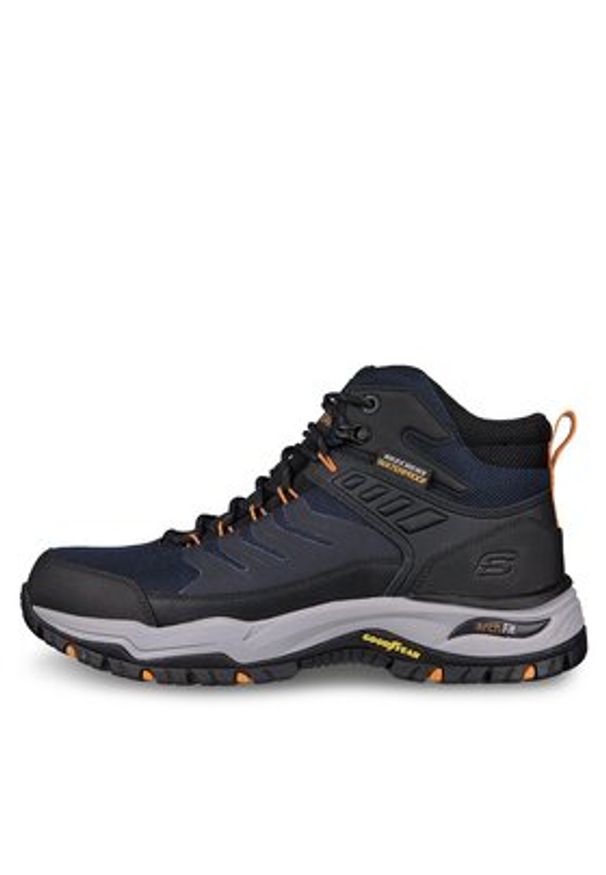 skechers - Skechers Trapery Arch Fit Dawson Raveno 204634/NVBK Niebieski. Kolor: niebieski. Materiał: materiał