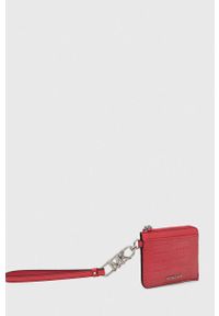 MICHAEL Michael Kors portfel skórzany damski kolor różowy. Kolor: różowy. Materiał: skóra #2