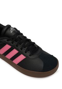 Adidas - adidas Sneakersy Vl Court 3.0 Shoes KK2262 Czarny. Kolor: czarny. Materiał: zamsz, skóra #6