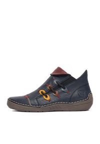 Rieker Botki CEO-72581-14 Granatowy. Kolor: niebieski. Materiał: skóra #2
