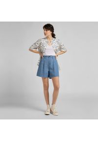 Lee - SPÓDNICA LEE Stella Pleated Short LIGHT LINNEN L37ANBYK 112107957 #5