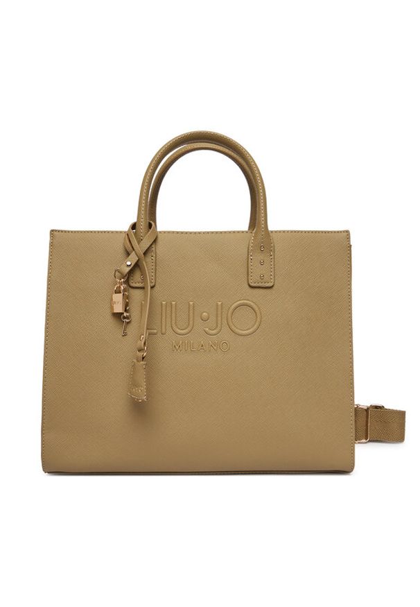 Liu Jo Torebka AA6149 ES029 Beżowy. Kolor: beżowy. Materiał: skórzane
