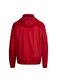 Kurtka ortalionowa sportowa dla dorosłych Hummel Core Spray Jacket. Kolor: czerwony