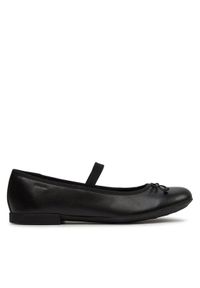 Geox Baleriny J Plie' B J3455B 00043 C9997 D Czarny. Kolor: czarny. Materiał: skóra
