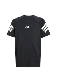 Adidas - Koszulka All Sports Nxt Kids. Kolor: biały, czarny, wielokolorowy. Technologia: ClimaCool (Adidas). Sport: joga i pilates