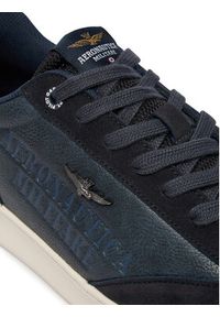 Aeronautica Militare Sneakersy 261SC0306UCT04325 Granatowy. Kolor: niebieski. Materiał: skóra #5