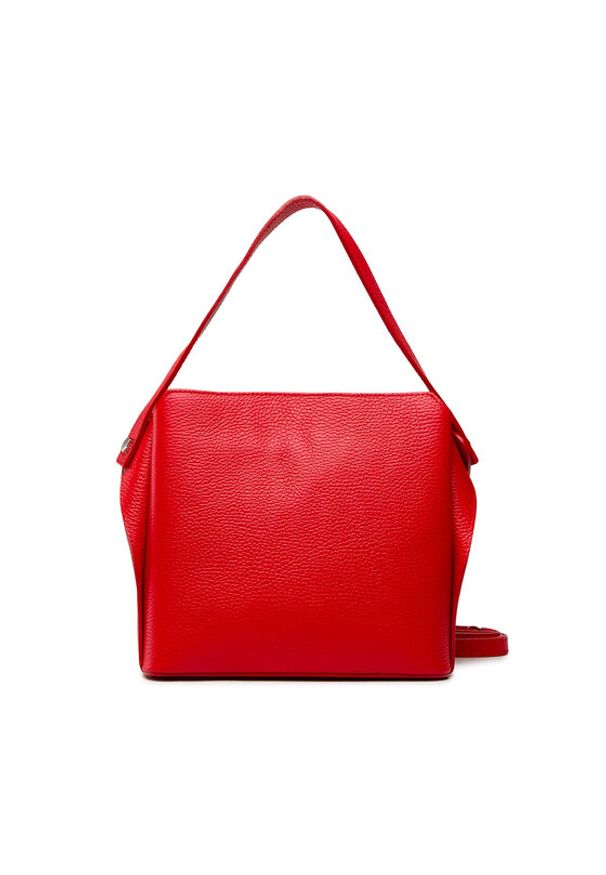 Creole Torebka K11091 Czerwony. Kolor: czerwony. Materiał: skórzane