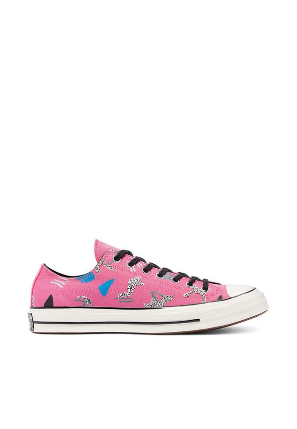 Converse - Tenisówki. Nosek buta: okrągły. Zapięcie: sznurówki. Kolor: różowy. Materiał: guma