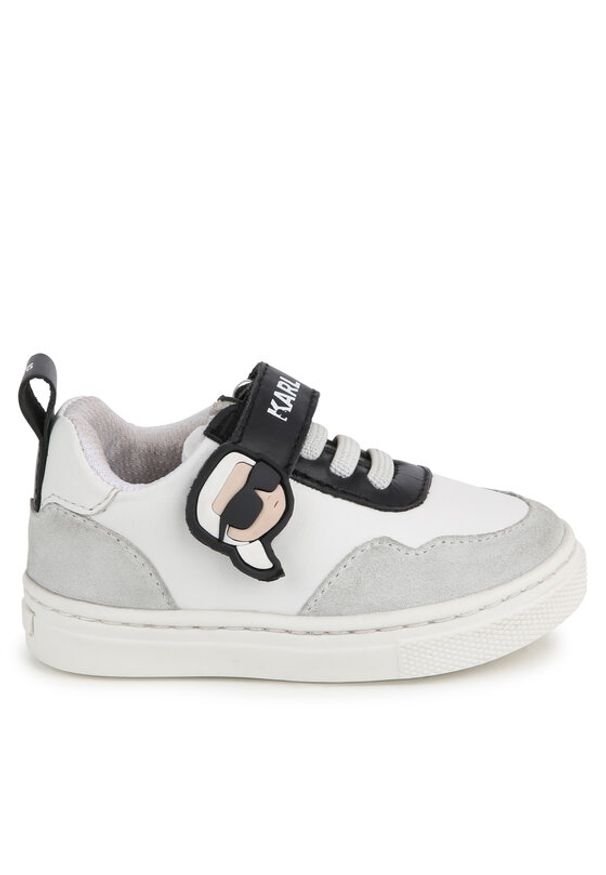 Karl Lagerfeld Kids Sneakersy Z30015 M Czarny. Kolor: czarny
