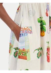 Seafolly Sukienka letnia La Boca 55597-DR Écru Regular Fit. Materiał: len. Sezon: lato #4