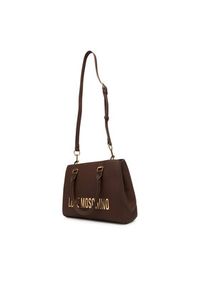 Love Moschino - LOVE MOSCHINO Torebka JC4022PP1NKD0301 Brązowy. Kolor: brązowy. Materiał: skórzane #4