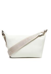 Calvin Klein Jeans Torebka Ultralight Shoulder Bag LV04K3131G Biały. Kolor: biały. Materiał: skórzane #5