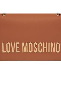 Love Moschino - LOVE MOSCHINO Torebka JC4192PP1IKD0201 Brązowy. Kolor: brązowy. Materiał: skórzane