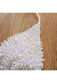 Intica - Bikini wiązane regulowane na plażę i basen Gorana. Kolor: biały. Materiał: materiał #5