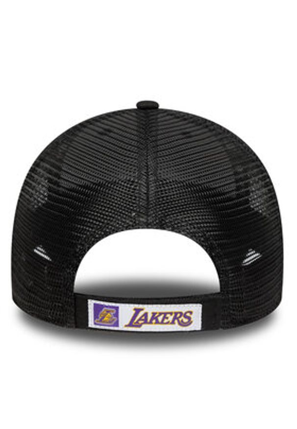 New Era Czapka z daszkiem LA Lakers NBA Black 9FORTY 60667432 Czarny. Kolor: czarny. Materiał: materiał, bawełna