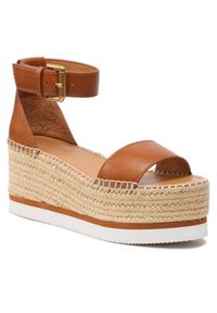 Espadryle See By Chloé. Kolor: brązowy