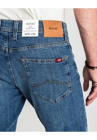 Męskie Spodnie Jeansowe Mustang Oregon Slim Denim Blue 1015042 5000 583 #7
