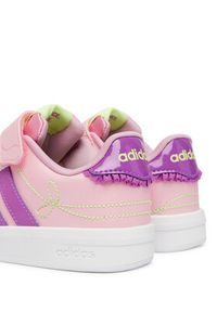 Adidas - adidas Sneakersy Grand Court 3.0 Girls Shoes Children KI1755 Różowy. Kolor: różowy. Materiał: skóra #4