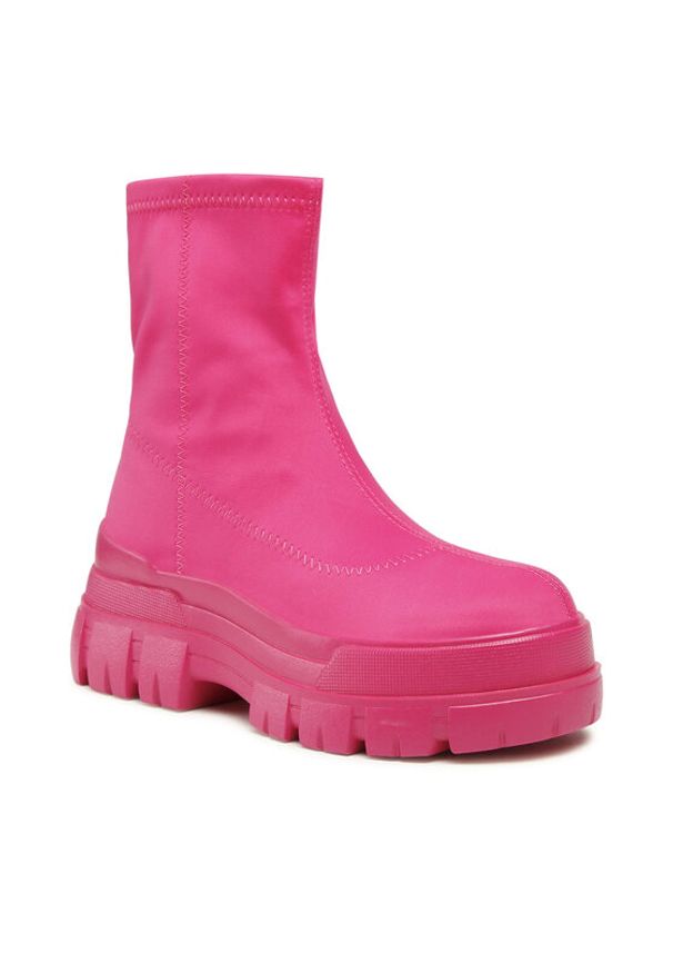 Jenny Fairy Botki LS5851-01 Różowy. Kolor: różowy. Materiał: materiał