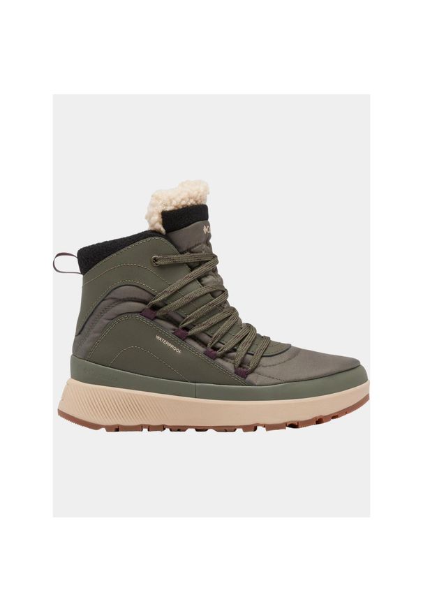 columbia - Buty Damskie Columbia Red Hills Omni-Heat. Kolor: zielony. Sezon: zima. Styl: elegancki, klasyczny, sportowy