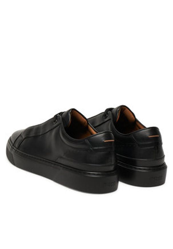 BOSS Sneakersy Gary 50546855 Czarny. Kolor: czarny. Materiał: skóra