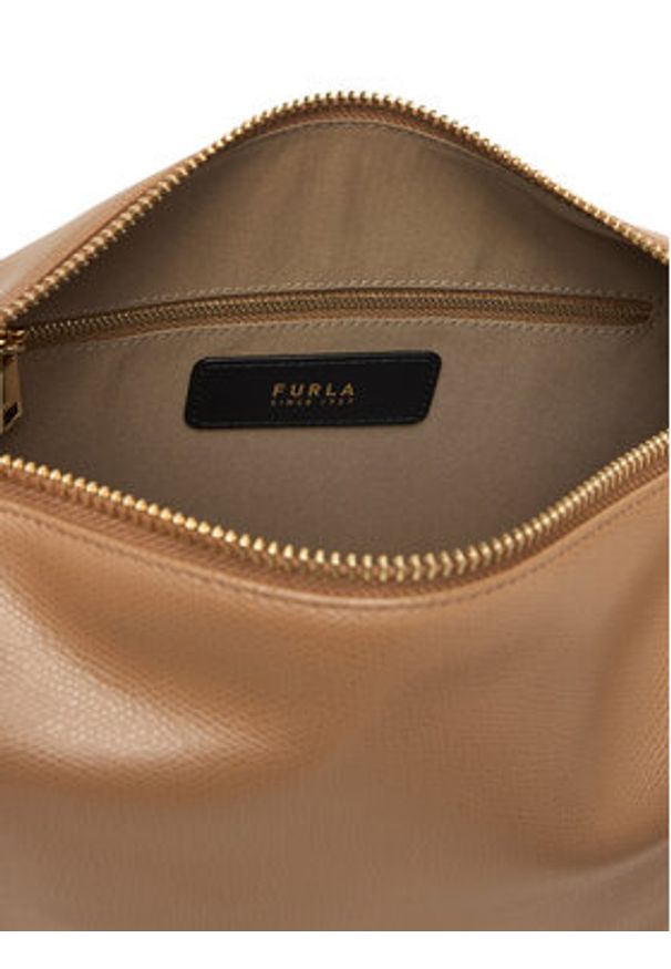 Furla Torebka Tonie M WB01964 A.0023 CN 4489S Brązowy. Kolor: brązowy. Materiał: skórzane