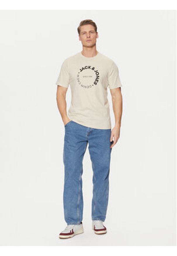 Jack & Jones - Jack&Jones Komplet 5 t-shirtów Simon 12276424 Kolorowy Standard Fit. Materiał: bawełna. Wzór: kolorowy