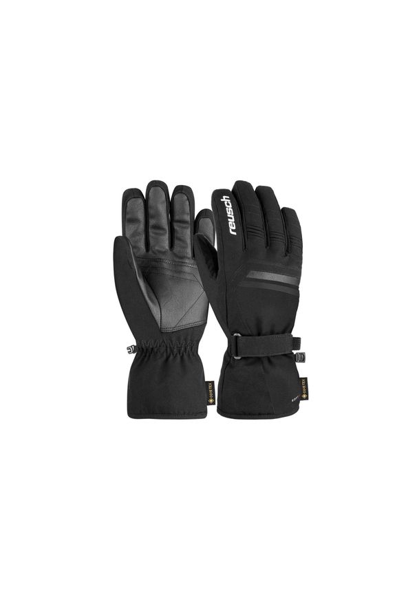 Rękawice narciarskie męskie Reusch Stanley GTX. Kolor: czarny, biały, wielokolorowy. Sezon: zima. Sport: narciarstwo