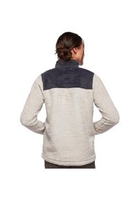 Polar turystyczny damski Black Diamond Roadie QZ Fleece. Kolor: beżowy. Materiał: polar