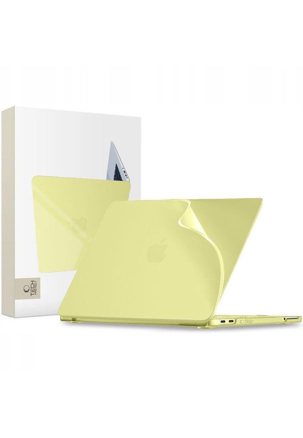 Etui Tech-Protect TECH-PROTECT SOFTSHELL MACBOOK NEO 13 2026 MATTE CITRUS. Materiał: softshell