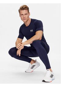 Under Armour T-Shirt Ua Hg Armour Comp Ss 1361518 Granatowy Compression Fit. Kolor: niebieski. Materiał: syntetyk #3
