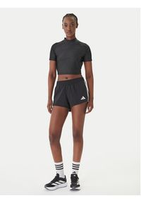 Adidas - adidas Szorty sportowe Pacer Workout Woven 2in1 KD9742 Czarny Regular Fit. Kolor: czarny. Materiał: syntetyk #2